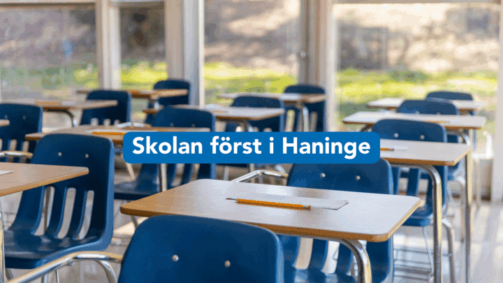 Liberalerna i Haninge driver satsningar på skolbibliotek och idrott
