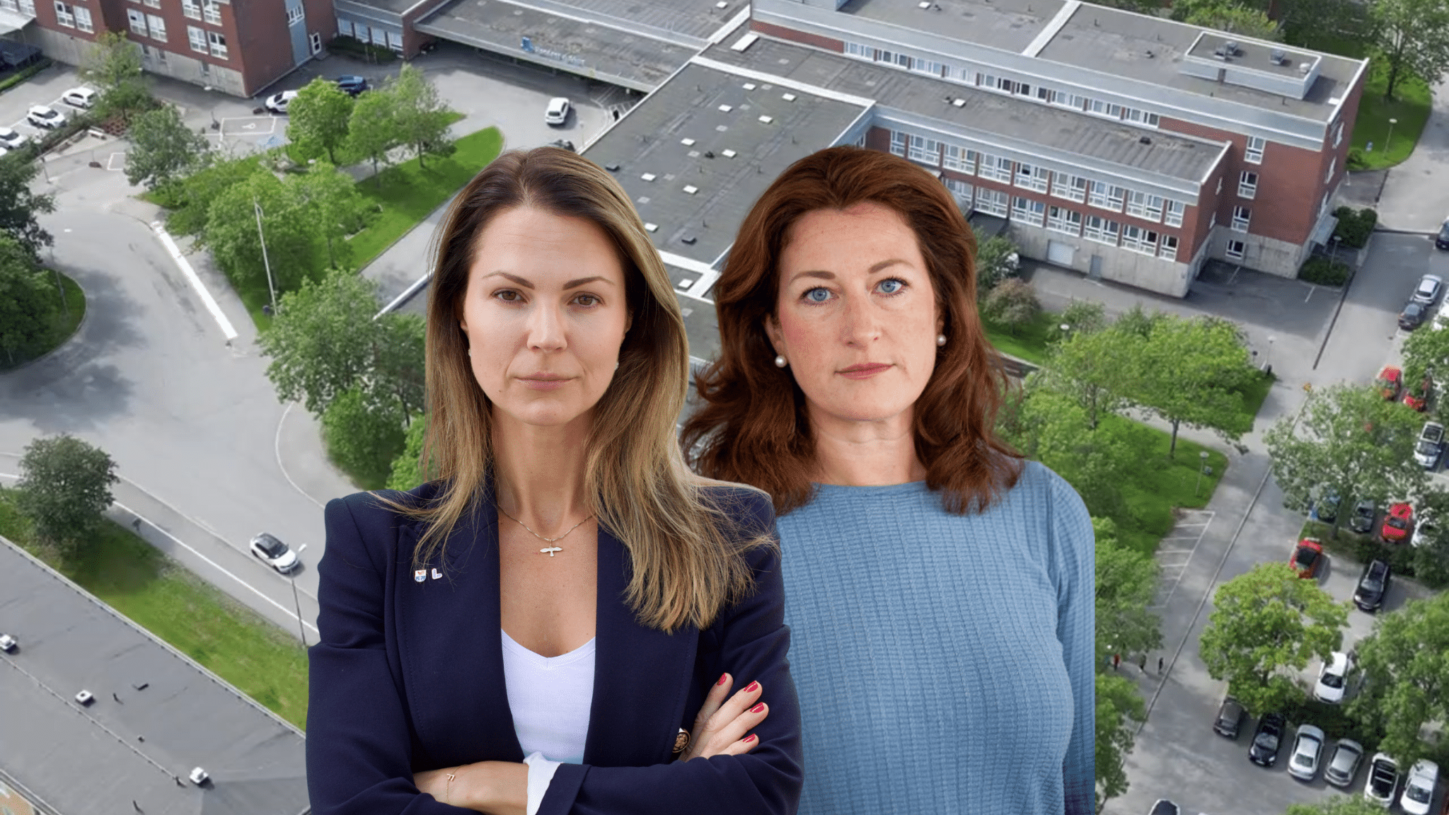 Politiker från Liberalerna utanför Handens närakut